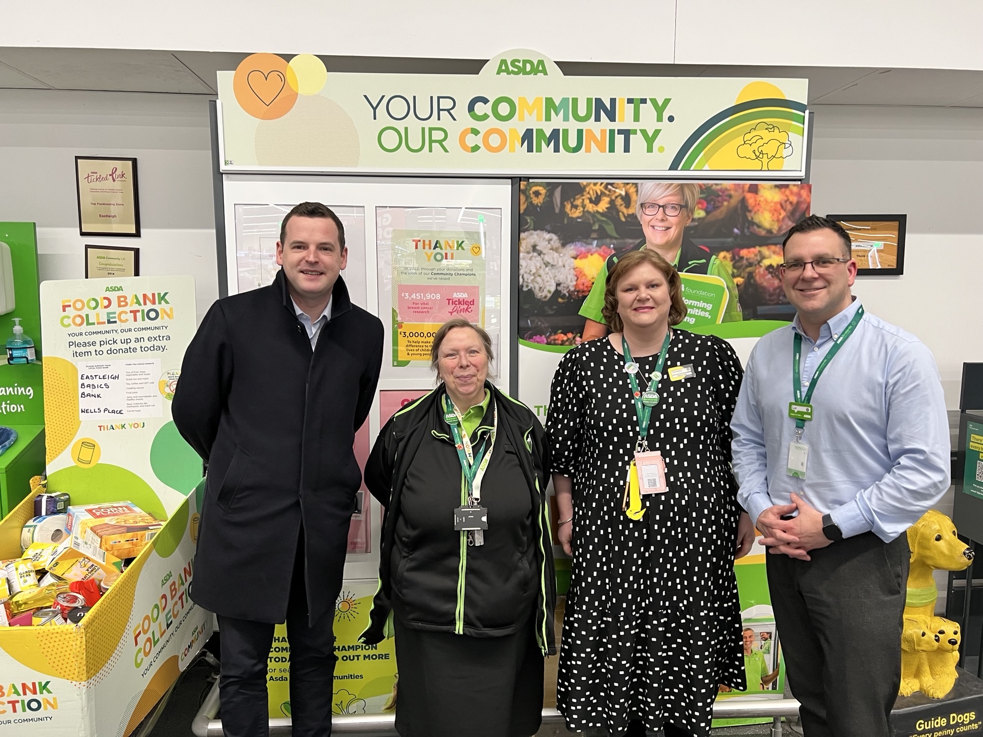 Paul Visits Asda Eastleigh Store Paul Holmes