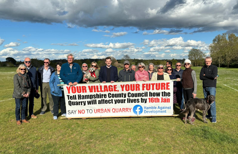 Paul's Meeting With Hamble Residents