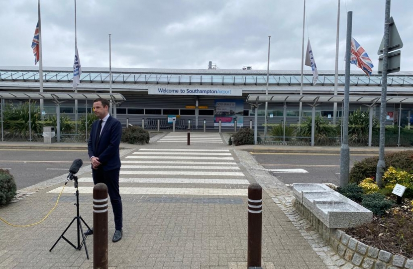 Paul at Southampton Airport