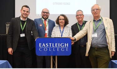 Paul at Eastleigh college