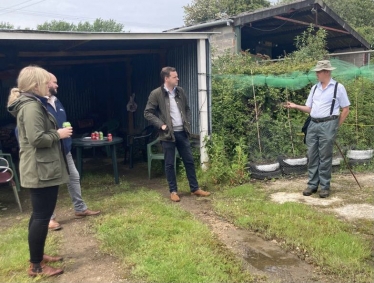 Paul at farm